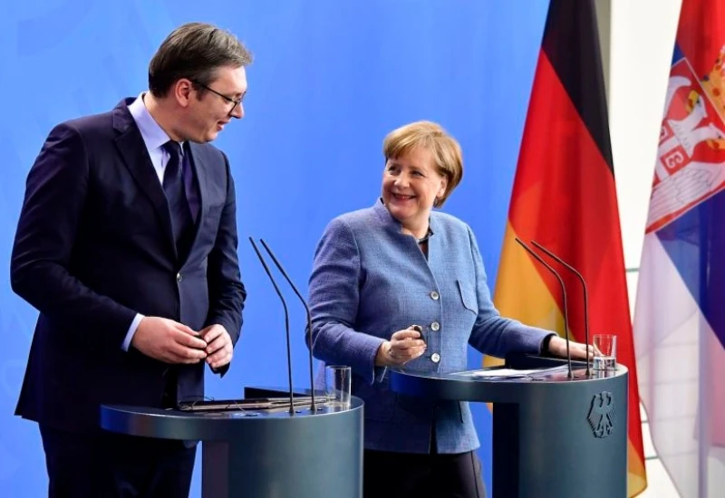 Vučić: Nikad neću zaboraviti podršku Merkel u sporu s Hrvatima