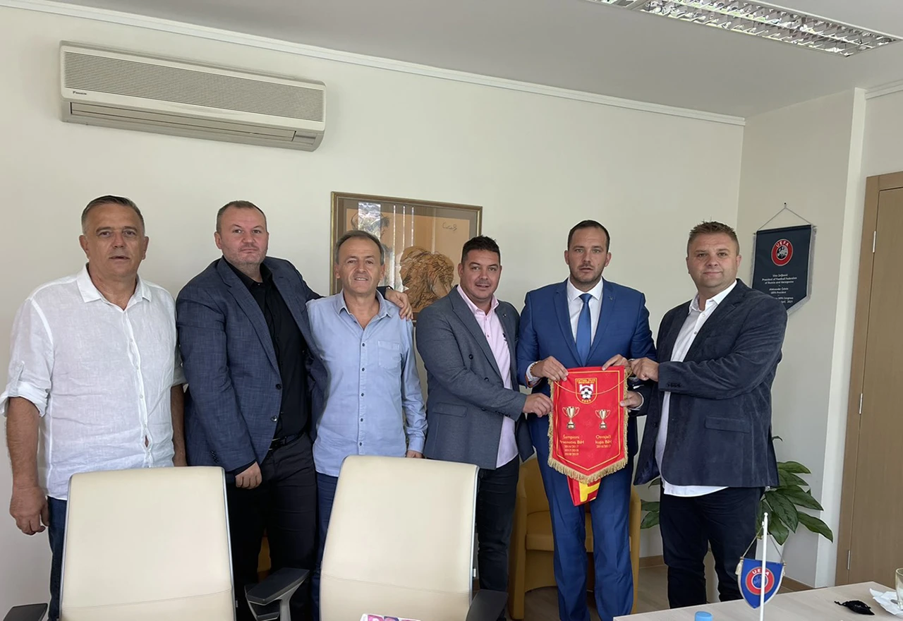 Nogometni savez BiH obećao pomoć za Mostar SG 'Staklorad'