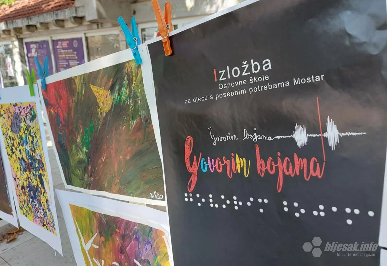 Zanima vas kako je to 'govoriti bojama'? Odgovor vas čeka na mostarskoj šetnici!