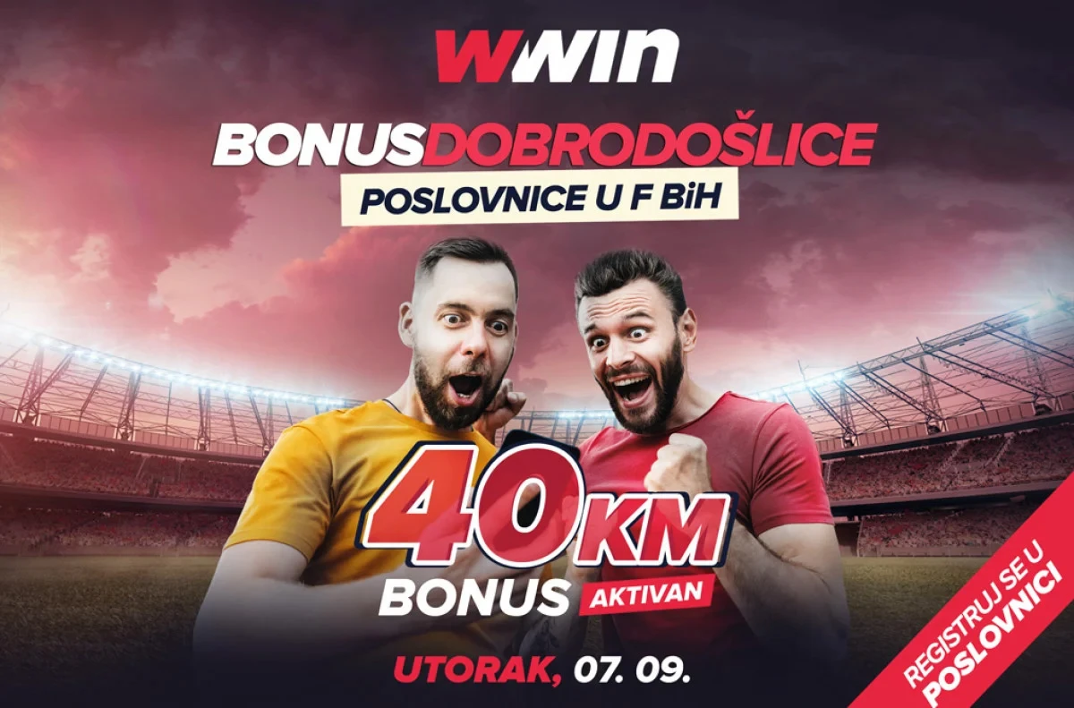 Ne propustite sjajnu priliku: Wwin - bonus dobrodošlice – Utorak, 7.9.2021.