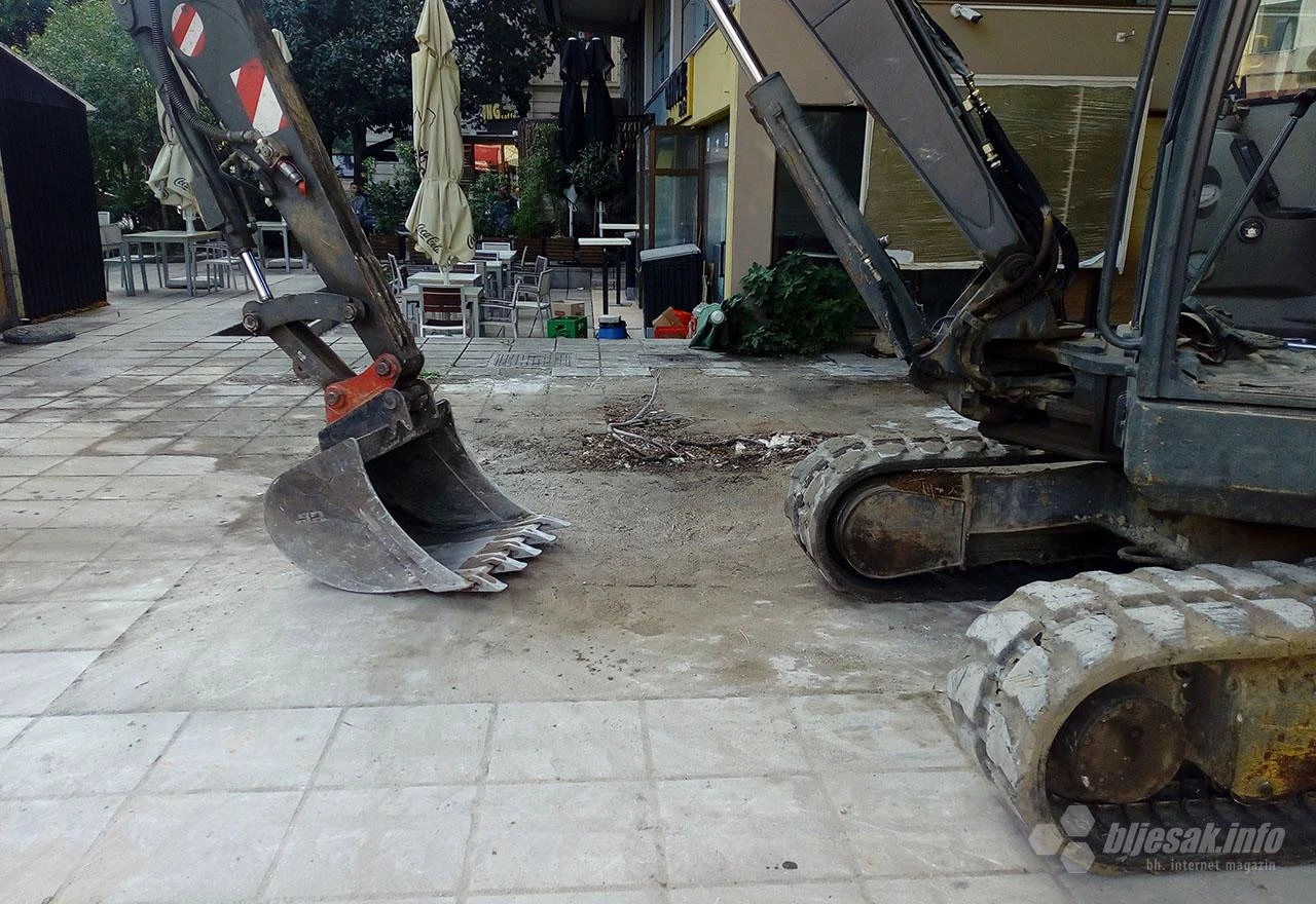 Čišćenje grada od nelegalnih objekata se nastavlja