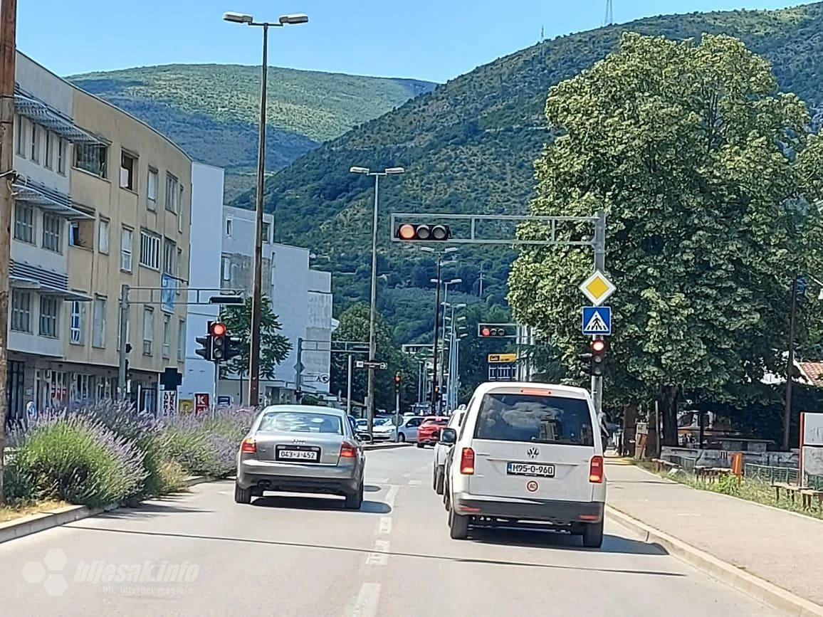 Mostar: Zatvaranje Dubrovačke ulice za motorni promet
