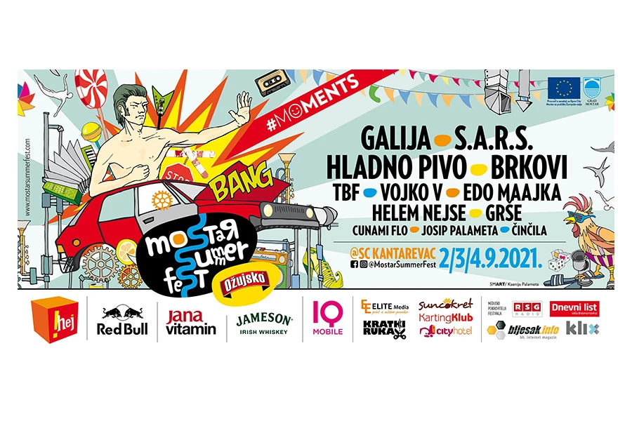 Večeras počinje 9. Mostar Summer Fest
