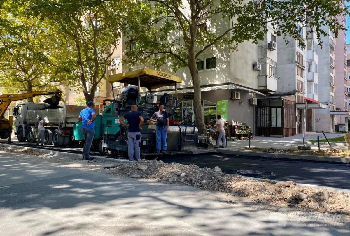 Asfaltira se Avenija