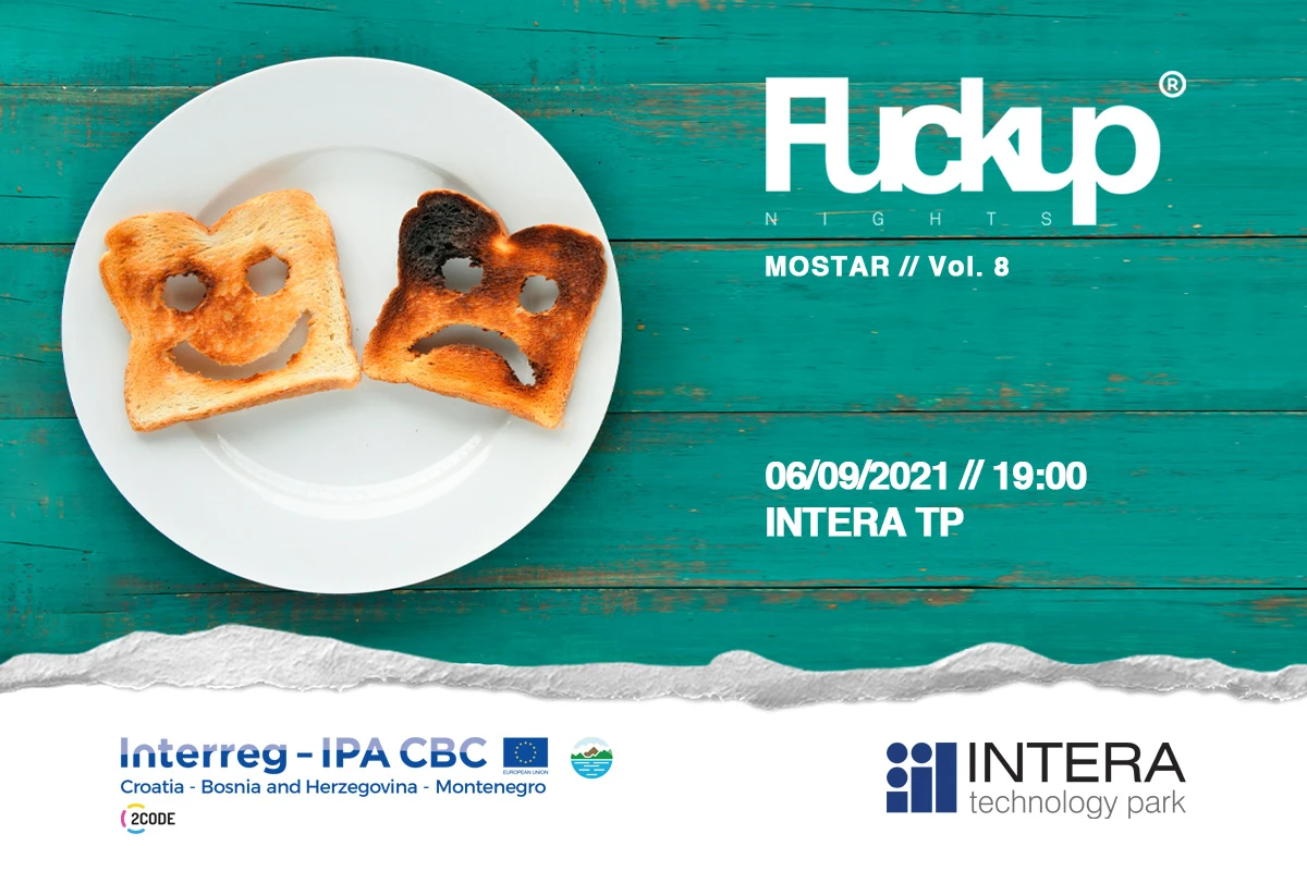 Tri poznata chefa dio osmog izdanja Fuckup Nights-a Mostar
