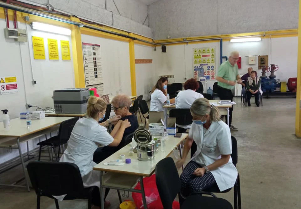 U tri dana cijepljeno više od 250 osoba na radnom mjestu