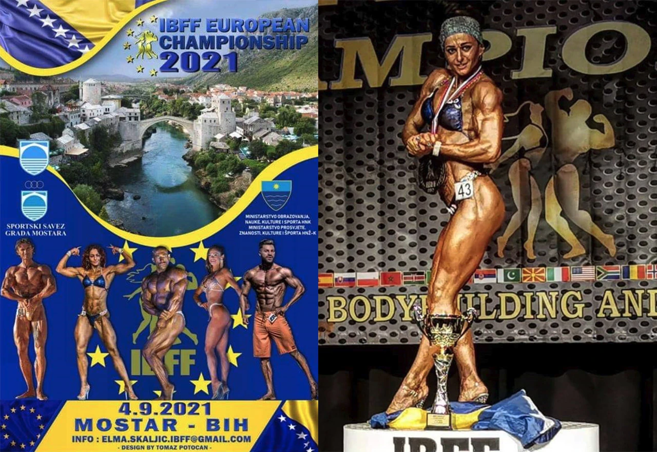 Mostar je domaćin Europskog prvenstva u bodybuildingu i fitnessu