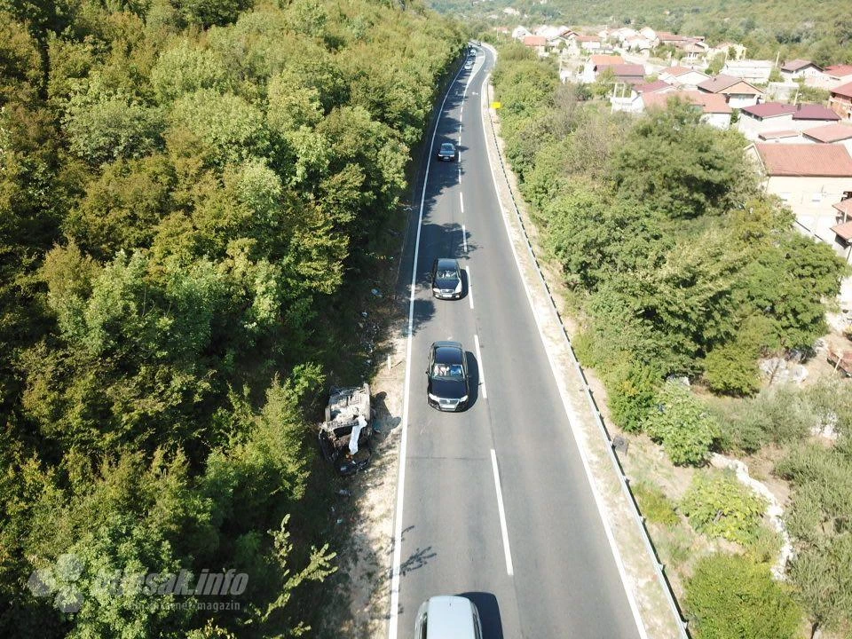 U Žitomislićima pet vozila oštećeno u sudaru, četvero ozlijeđenih