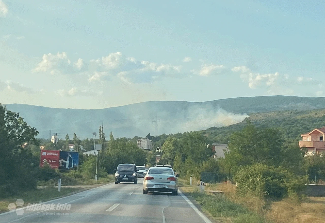 Veći požar u Dobriču