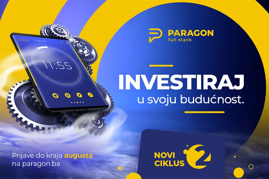Paragon: Zaposli se u vodeće IT kompanije već u 4. mjesecu najsuvremenije obuke