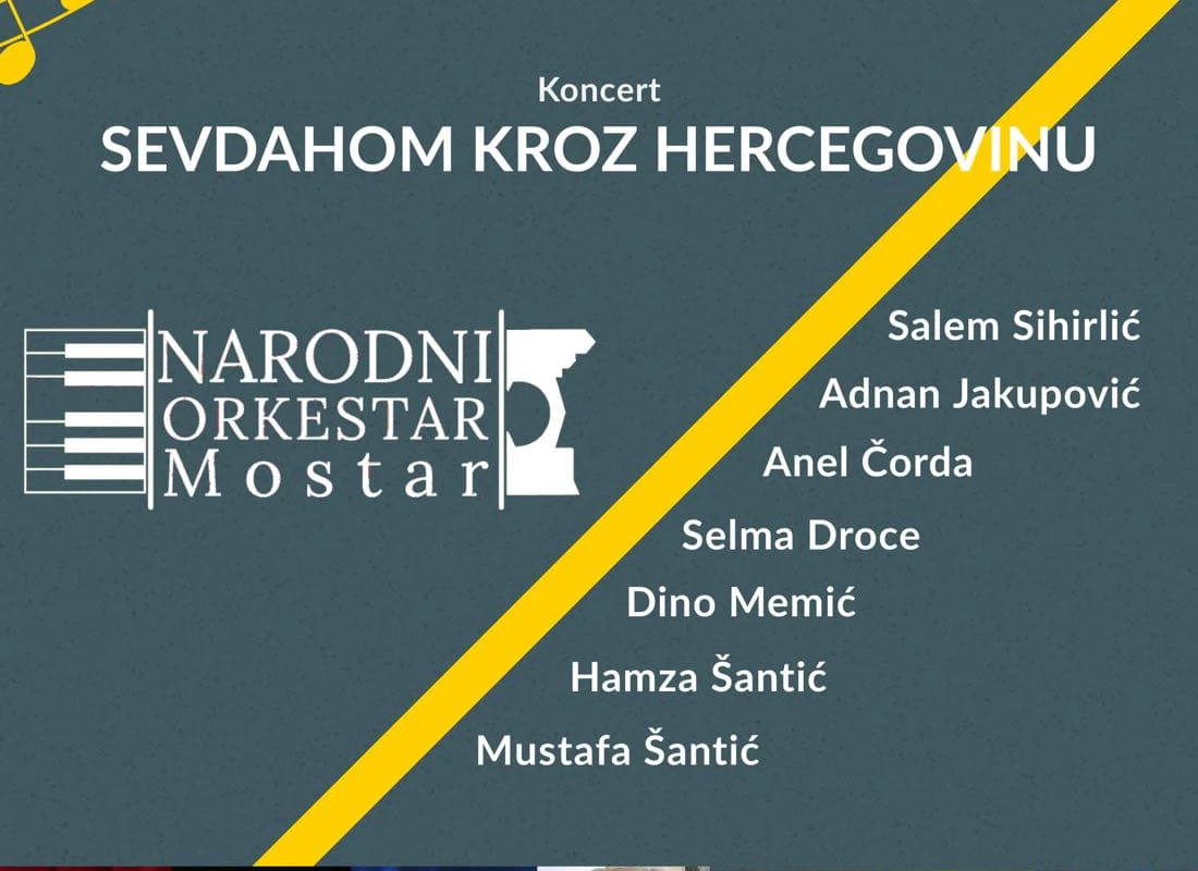 ''Sevdahom kroz Hercegovinu'' s Narodnim orkestrom