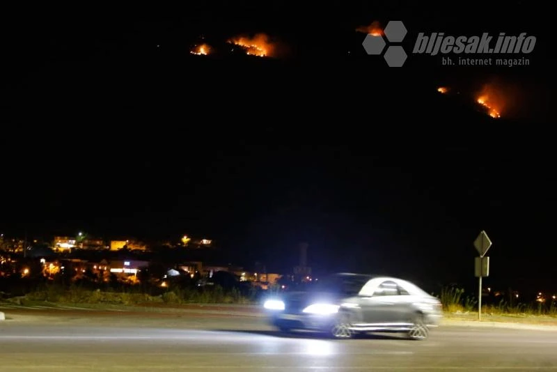 Kiša popravila stanje na požarištu u Jablanici, i dalje gori u Mostaru i Stocu