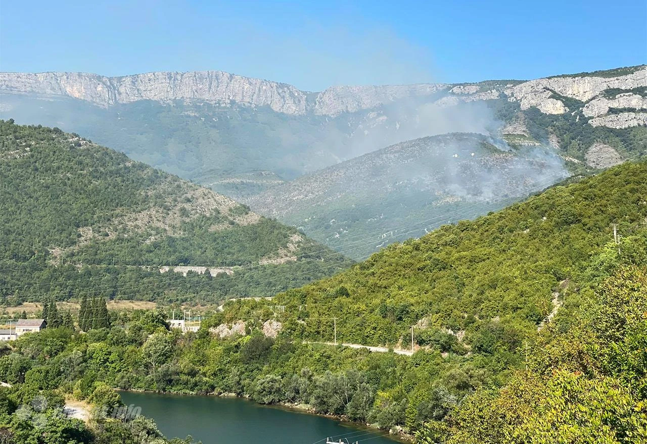 Vatra se iz Vituše proširila na Đubrane