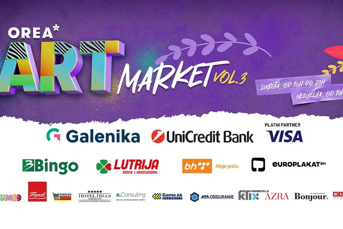 OREA Art Market u predivnom ambijentu Botaničkog vrta Zemaljskog muzeja u Sarajevu