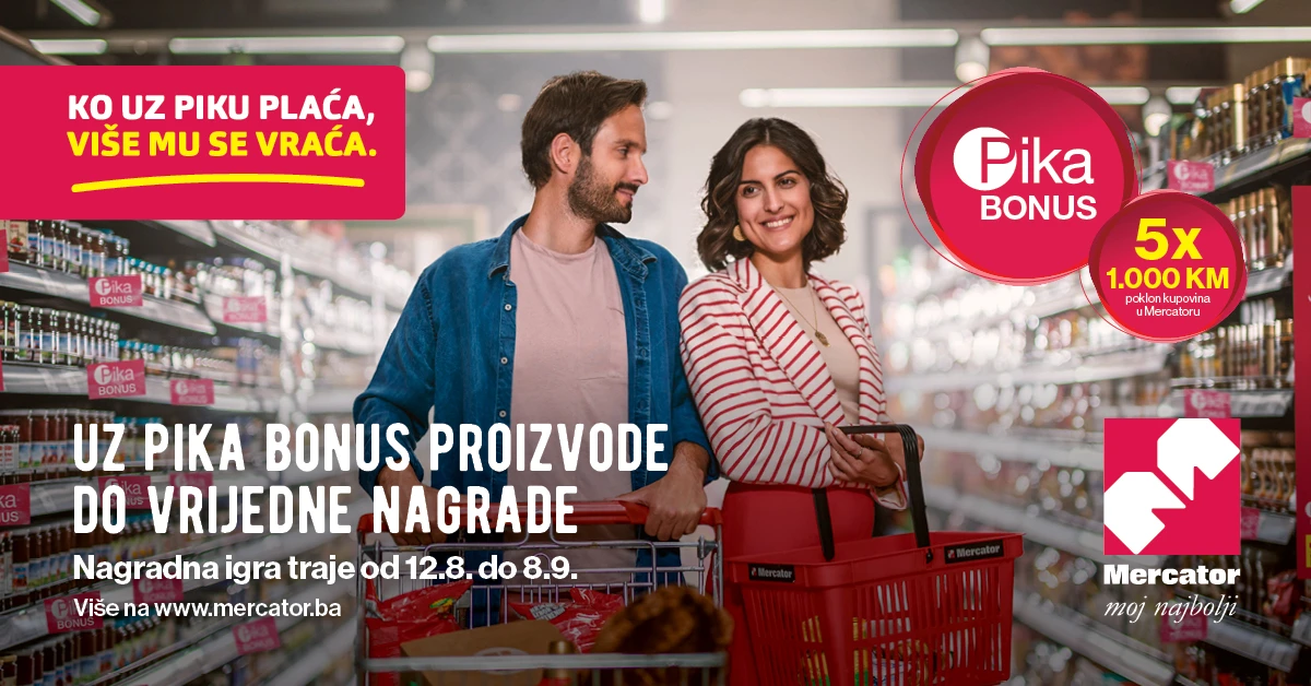 Mercator ponovo nagrađuje svoje kupce