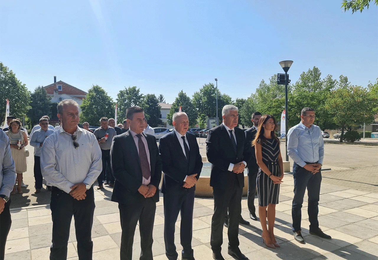 Čović u Posušju: Razvoj može biti dobar motiv kako se organizirati 