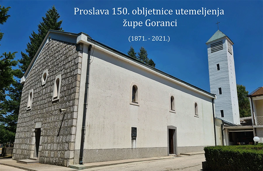 Proslava 150. obljetnice utemeljenja župe Goranci