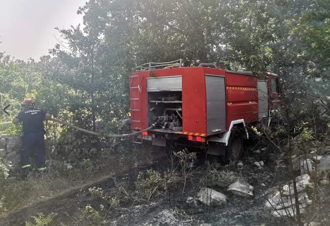 Požar kod Stoca i dalje aktivan, kreće se prema naseljenim mjestima