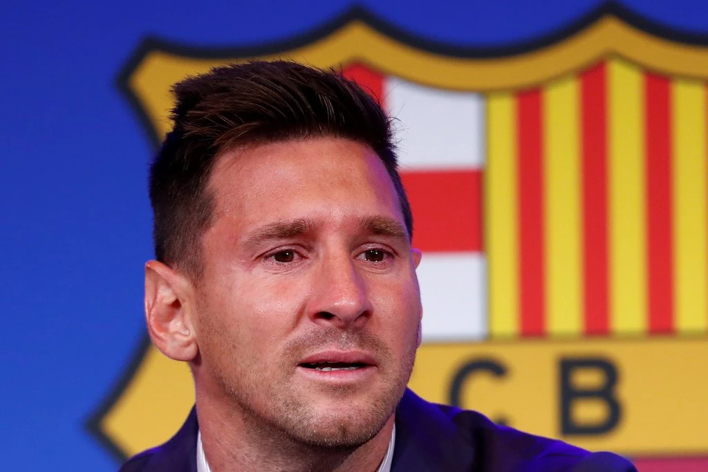 Messi se u suzama oprostio od Barcelone