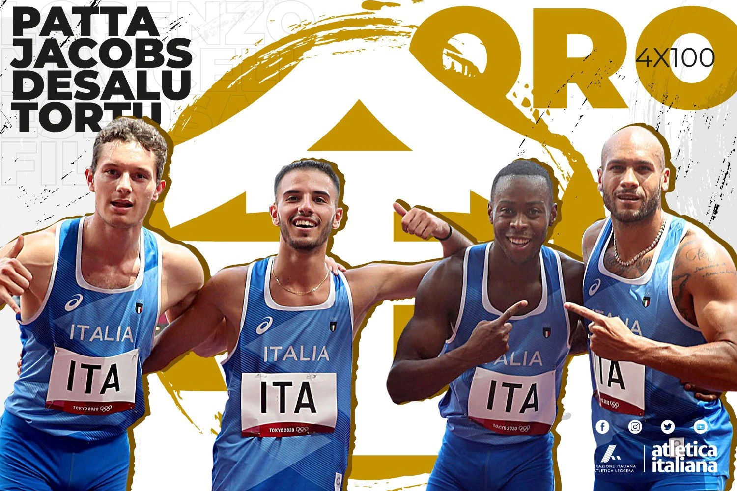 Talijani uzeli zlato u štafeti 4x100m; Kipyegon brža od Hassan
