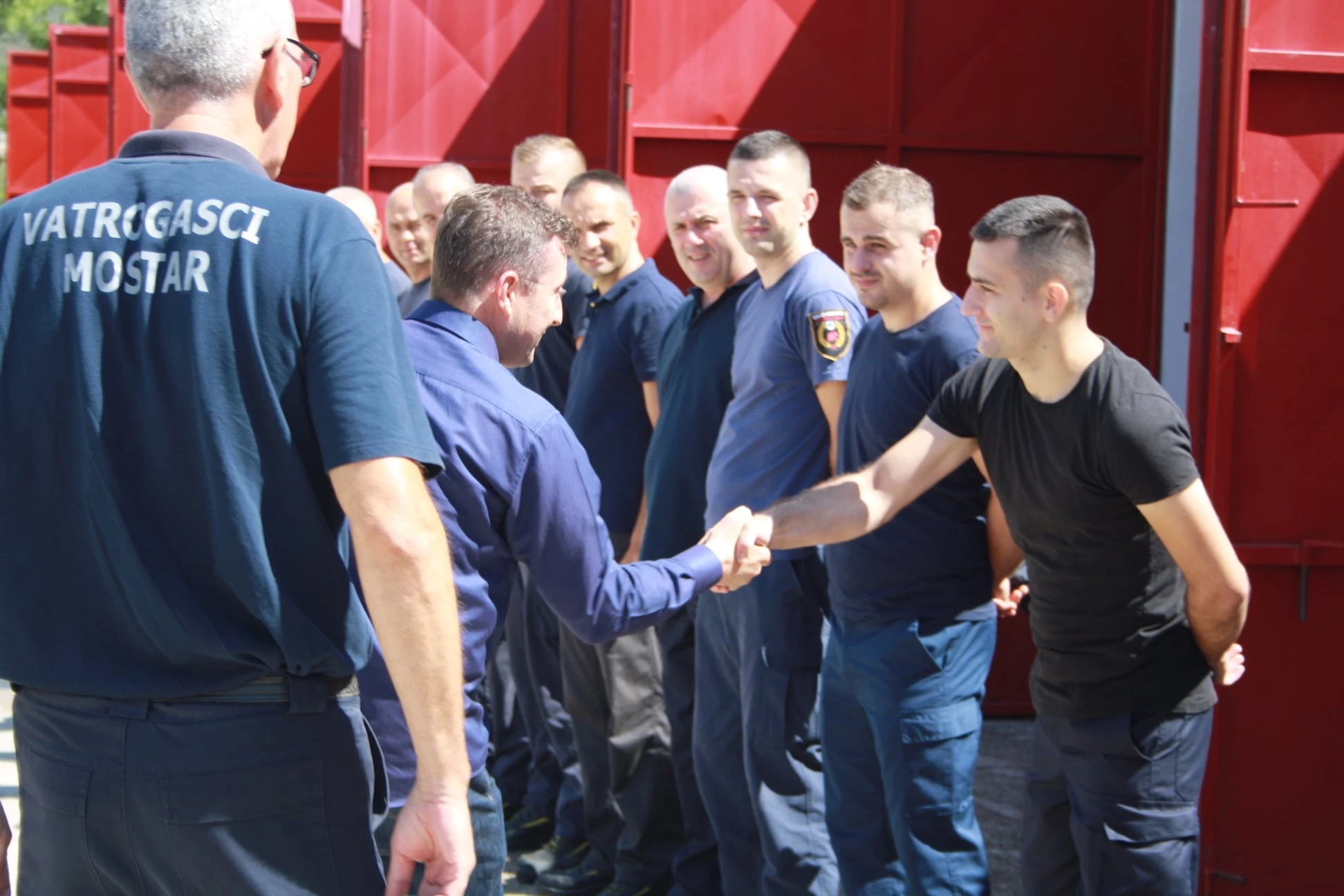 Kordić kod vatrogasaca - želimo pomoći opremanju PVP Mostar