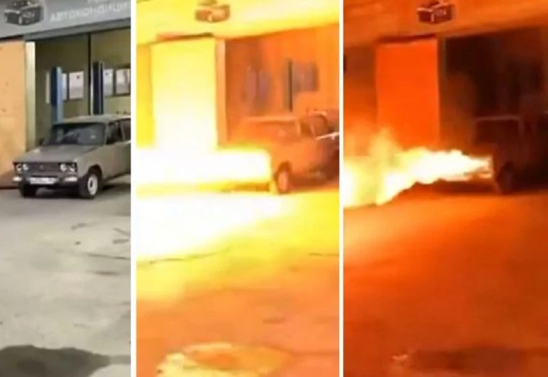 VIDEO | Kakav lik: Na Ladu dogradio bacače plamena!
