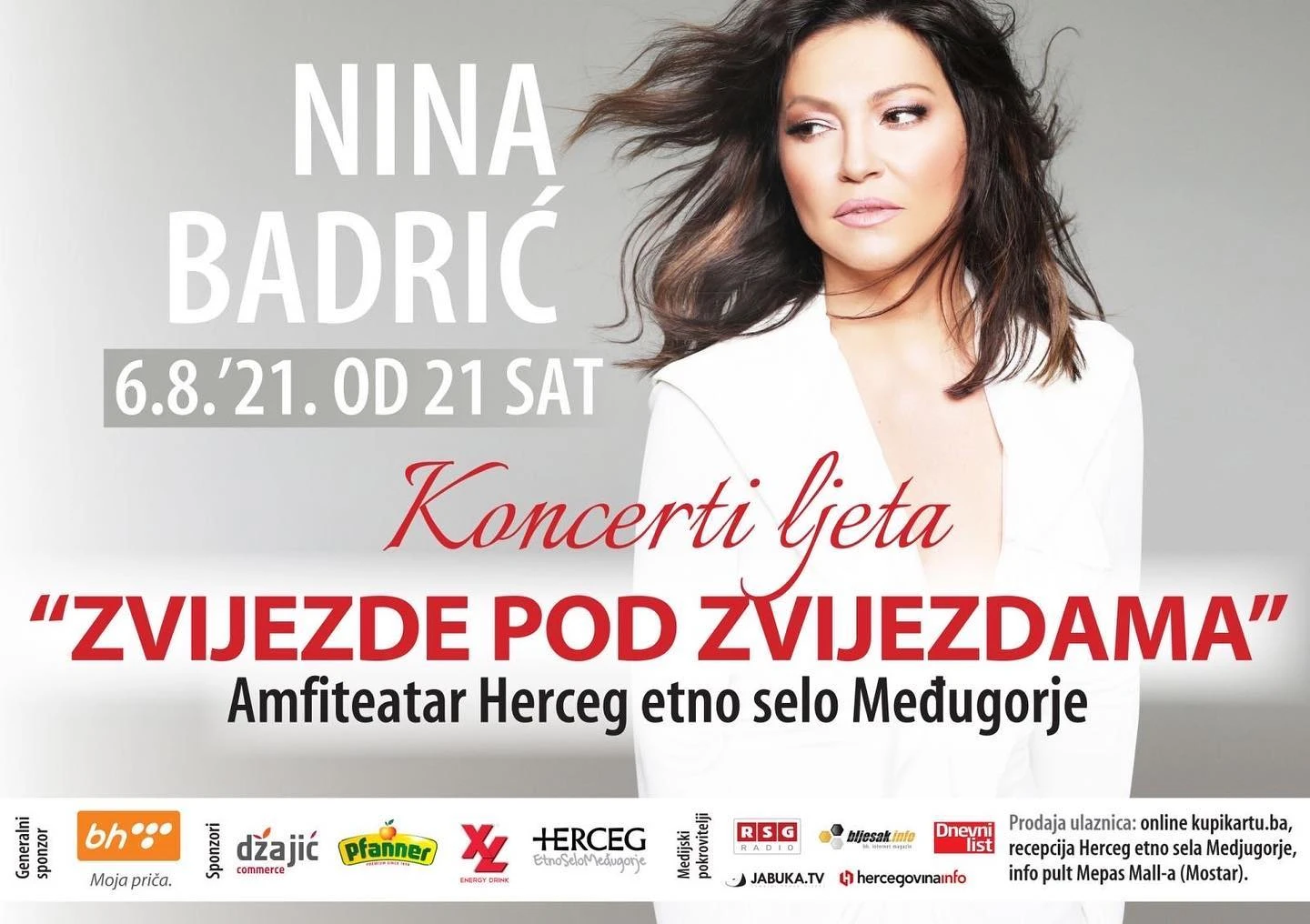 Nina Badrić sa vrhunskim glazbenicima ovoga petka u Herceg etno selu