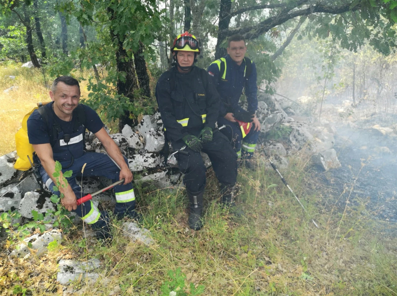 ŽZH: Vatrogasci u borbi s velikim požarom, apel upućen i građanima