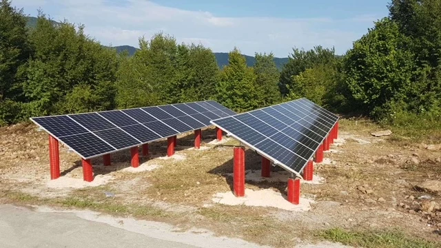 Granični prijelaz Užljebić osvijetljen solarnom energijom