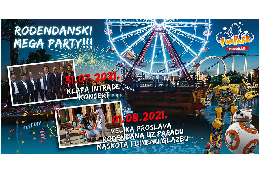 Kakav mega-rođendanski party je pripremio Fun park Biograd!