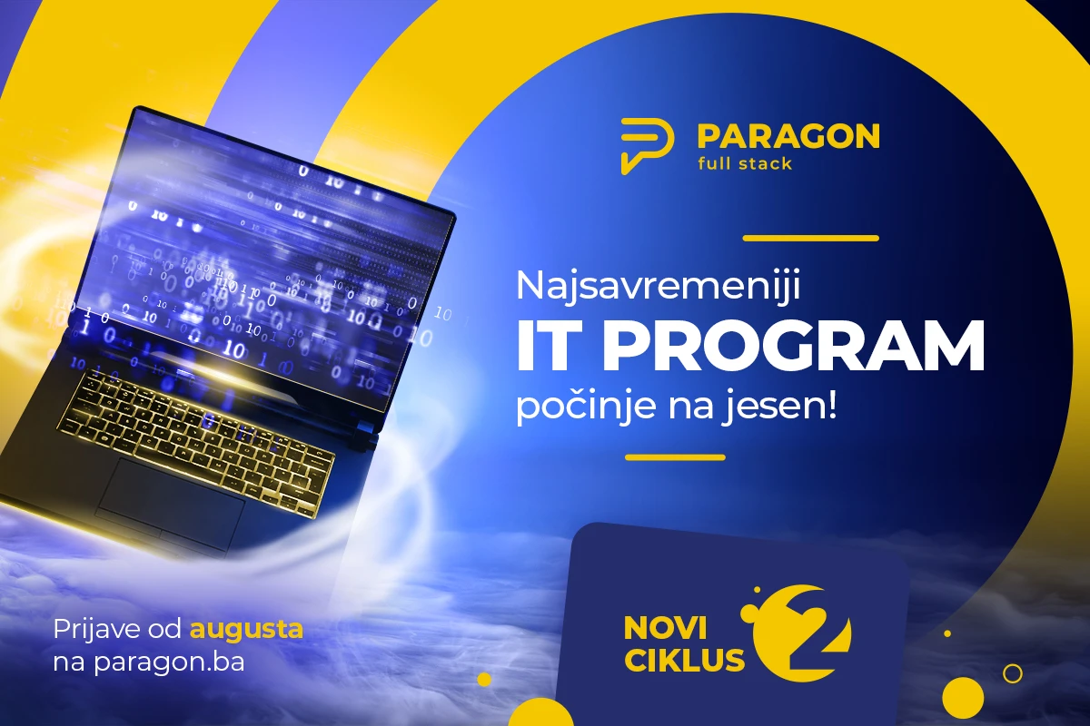 Pridruži se II ciklusu najsuvremenijeg IT programa u regiji!