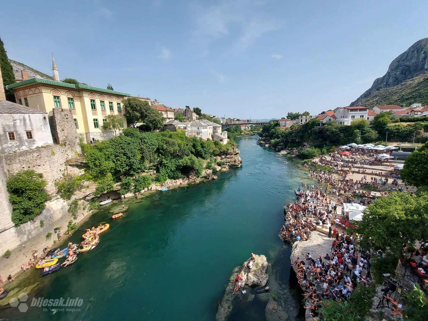 FOTO|Tradicionalni skokovi sa Starog mosta - Dragan Milnović i Emel Tiro pobjednici!