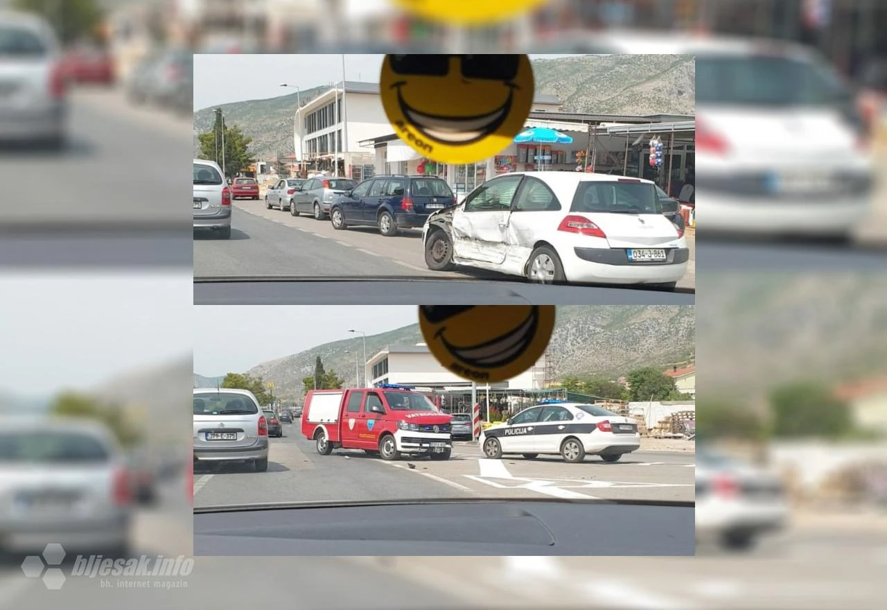 Sudar vatrogasaca i Renaulta