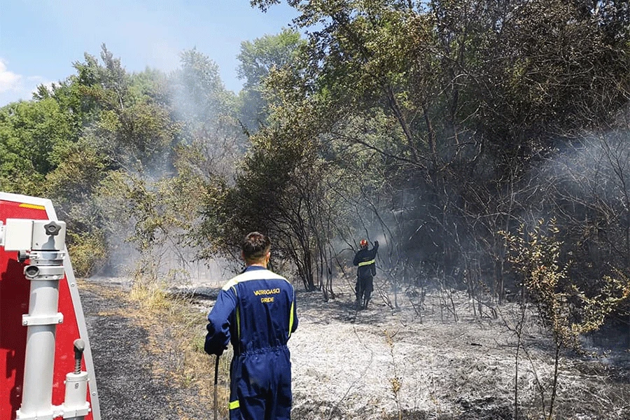 Muškarac smrtno stradao u požaru kraj Gruda