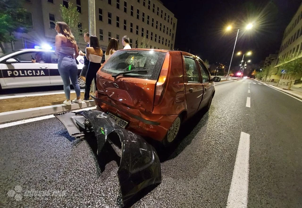 'Pobjegao' s mjesta nesreće, a zaboravio branik s registracijskim oznakama 