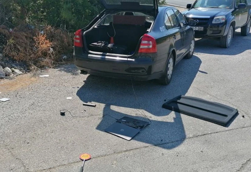 Inspektor napadnut u Neumu: Stradali laptop i vozilo