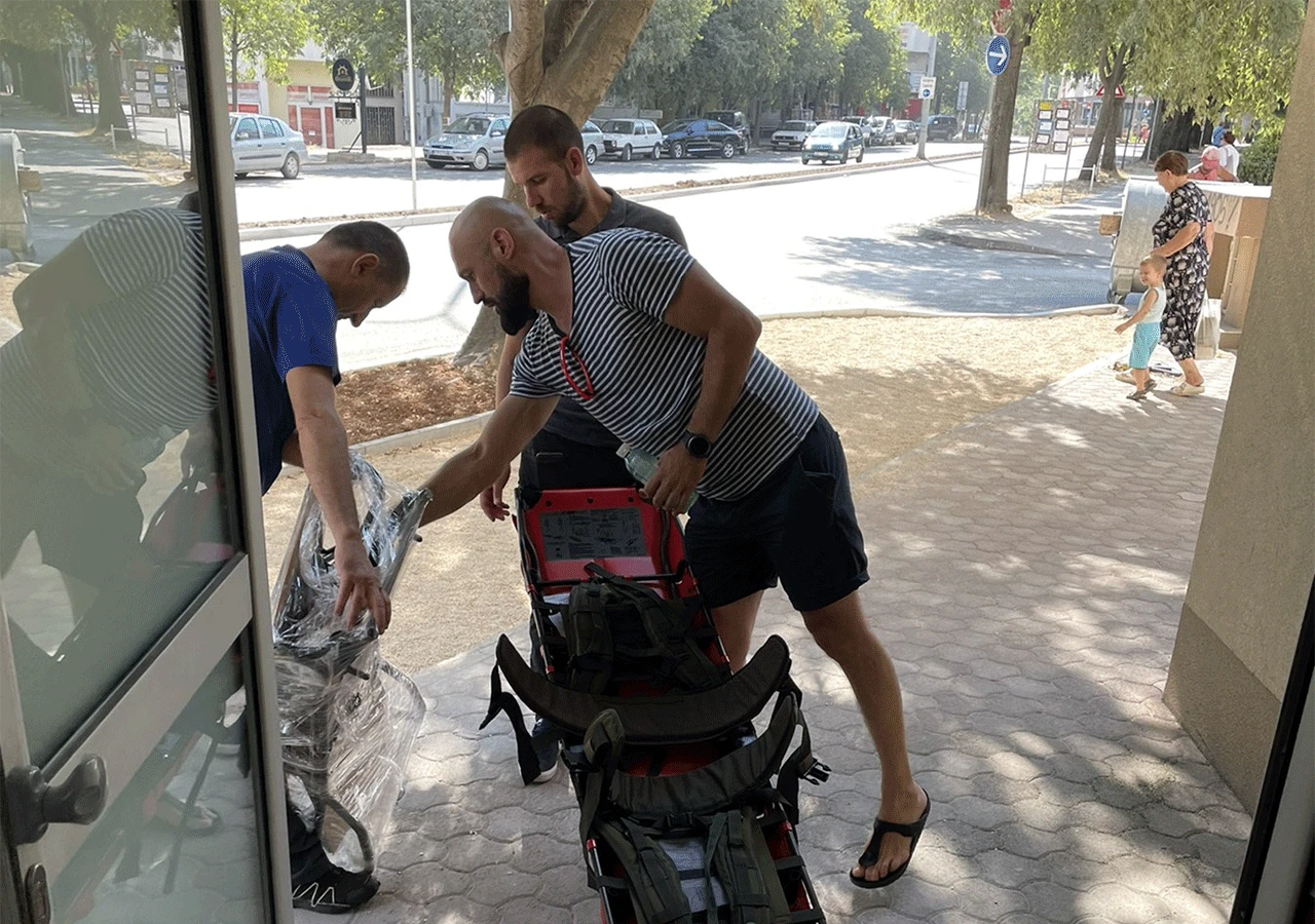 Mostar: Uručena oprema za spašavanje s visina vrijedna 40 000 KM