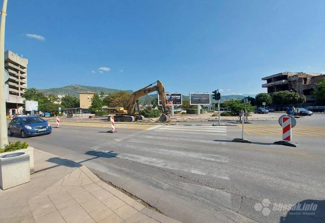 Mostar: Opet radovi, opet kolektor