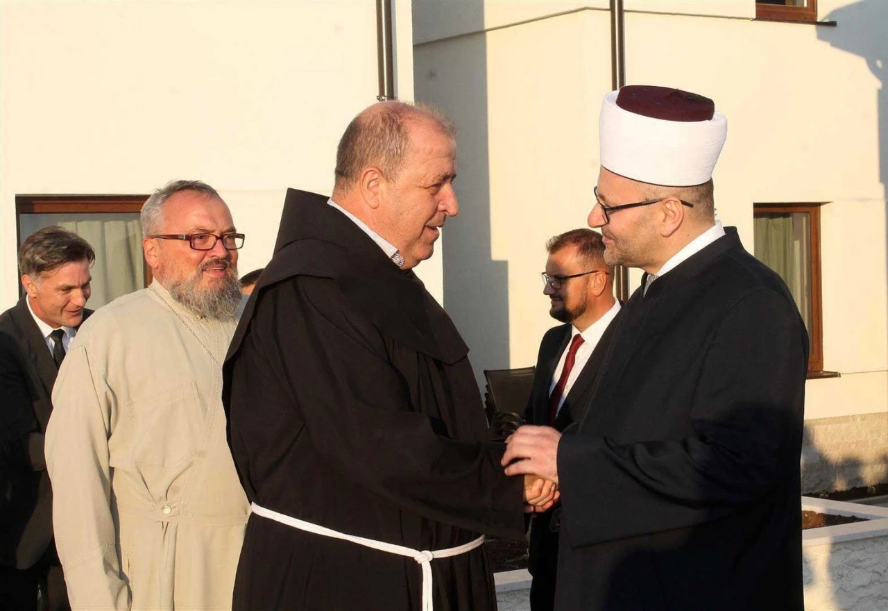 Gradski uglednici na bajramskom prijemu mostarskog muftije 
