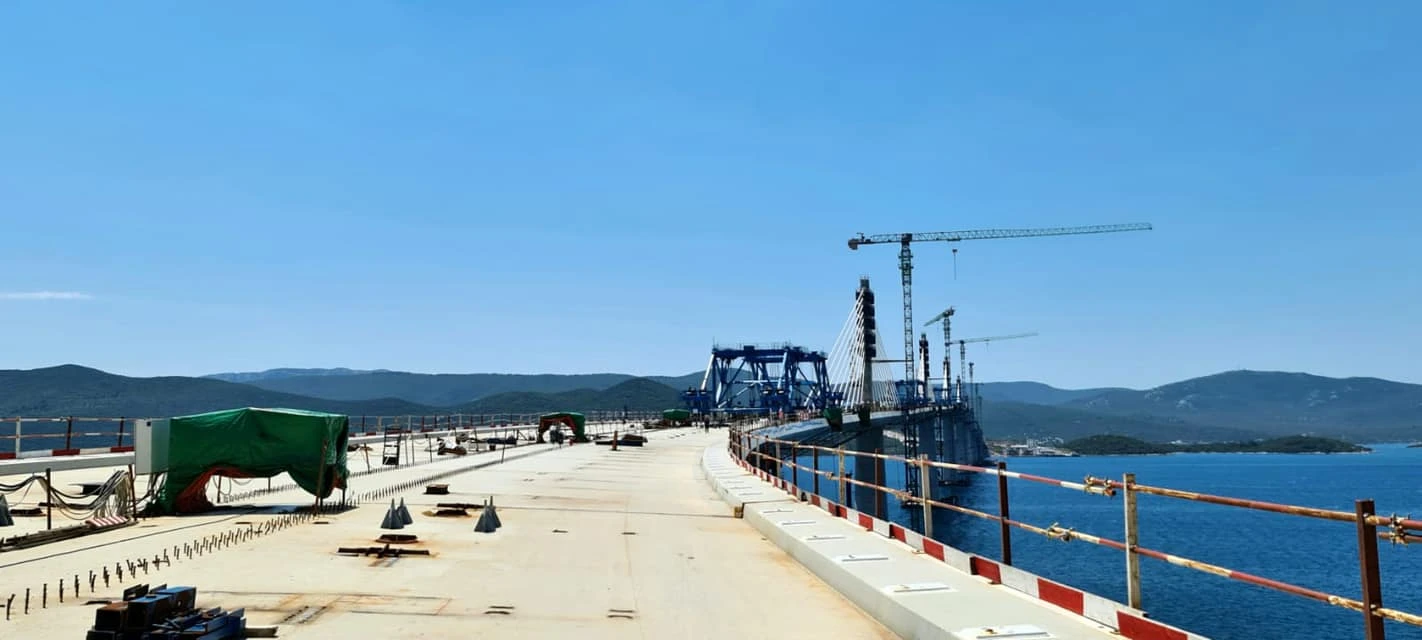 Građevinski tjedan u Hrvatskoj: Zadnji metri Pelješkog mosta i Istarskog ipsilona