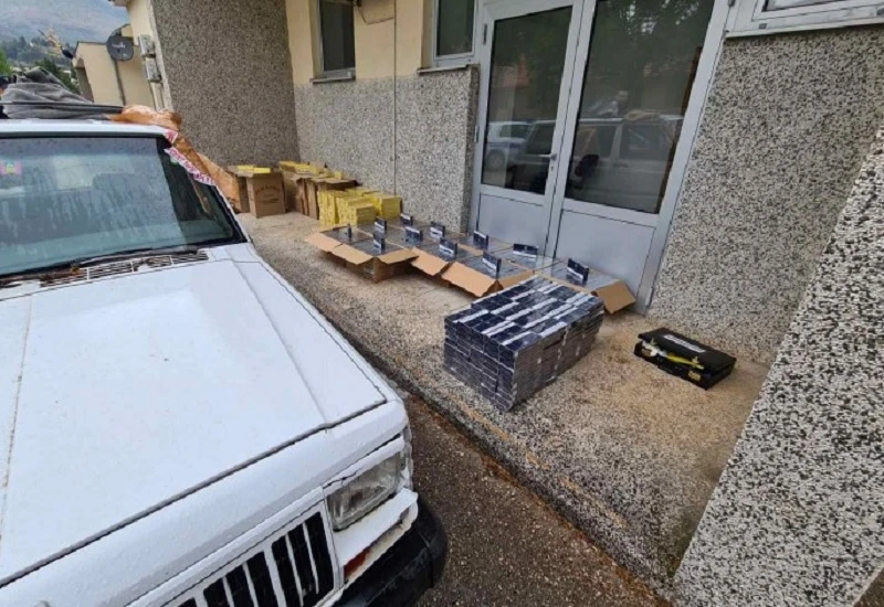 Na području Trebinja oduzete cigarete vrijedne više od 70.000 marka
