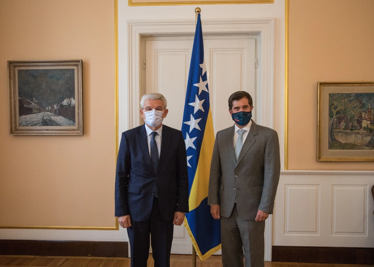 Džaferović i Nelson o euroatlanskom putu BiH