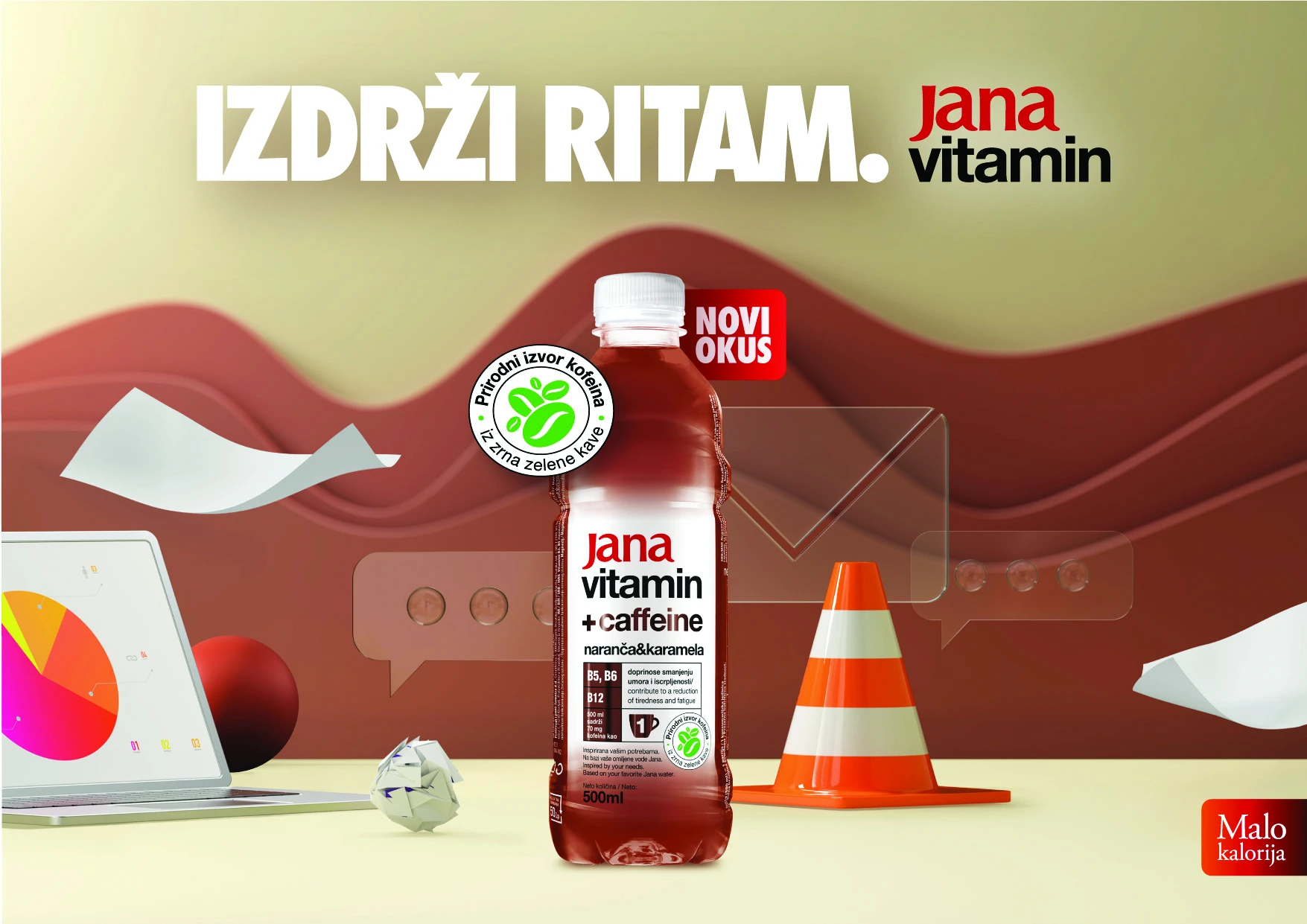Jana vitamin s kofeinom - nova članica Jana vitamin obitelji