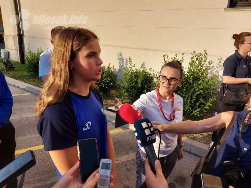 Zlatna Lana Pudar dočekana u Mostaru