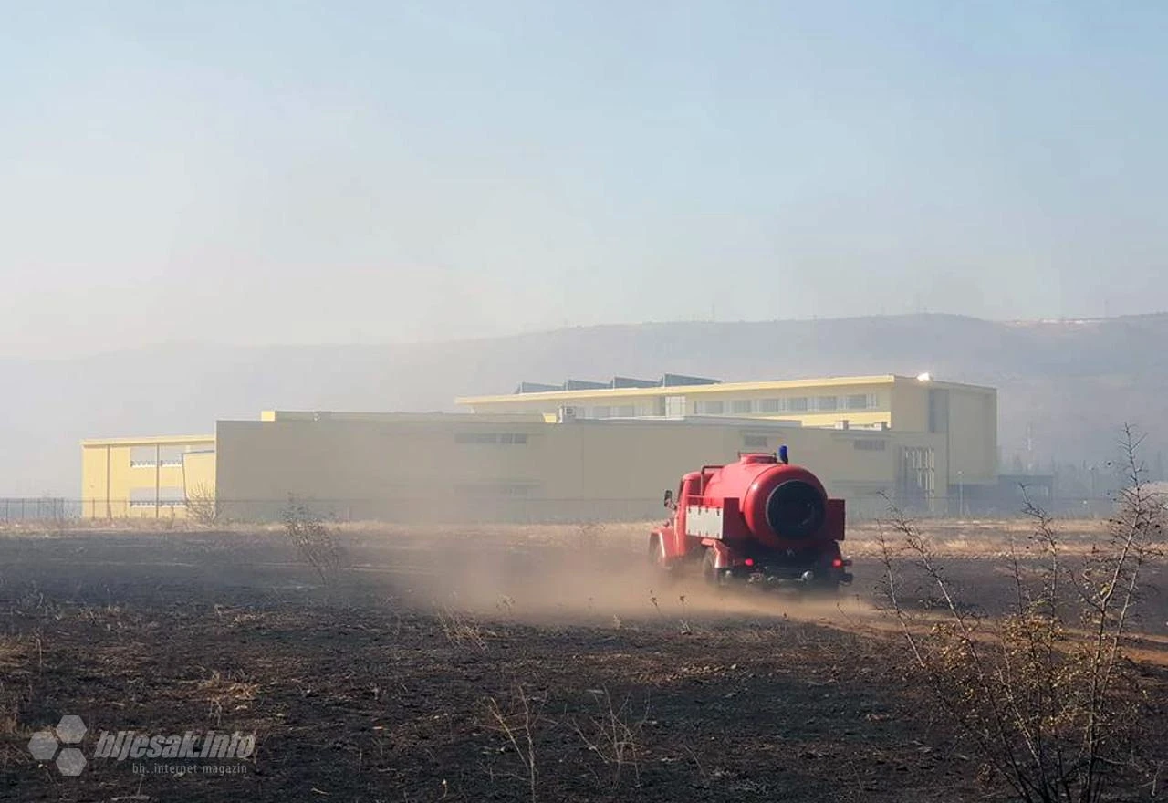 Sedam požara na području Mostara