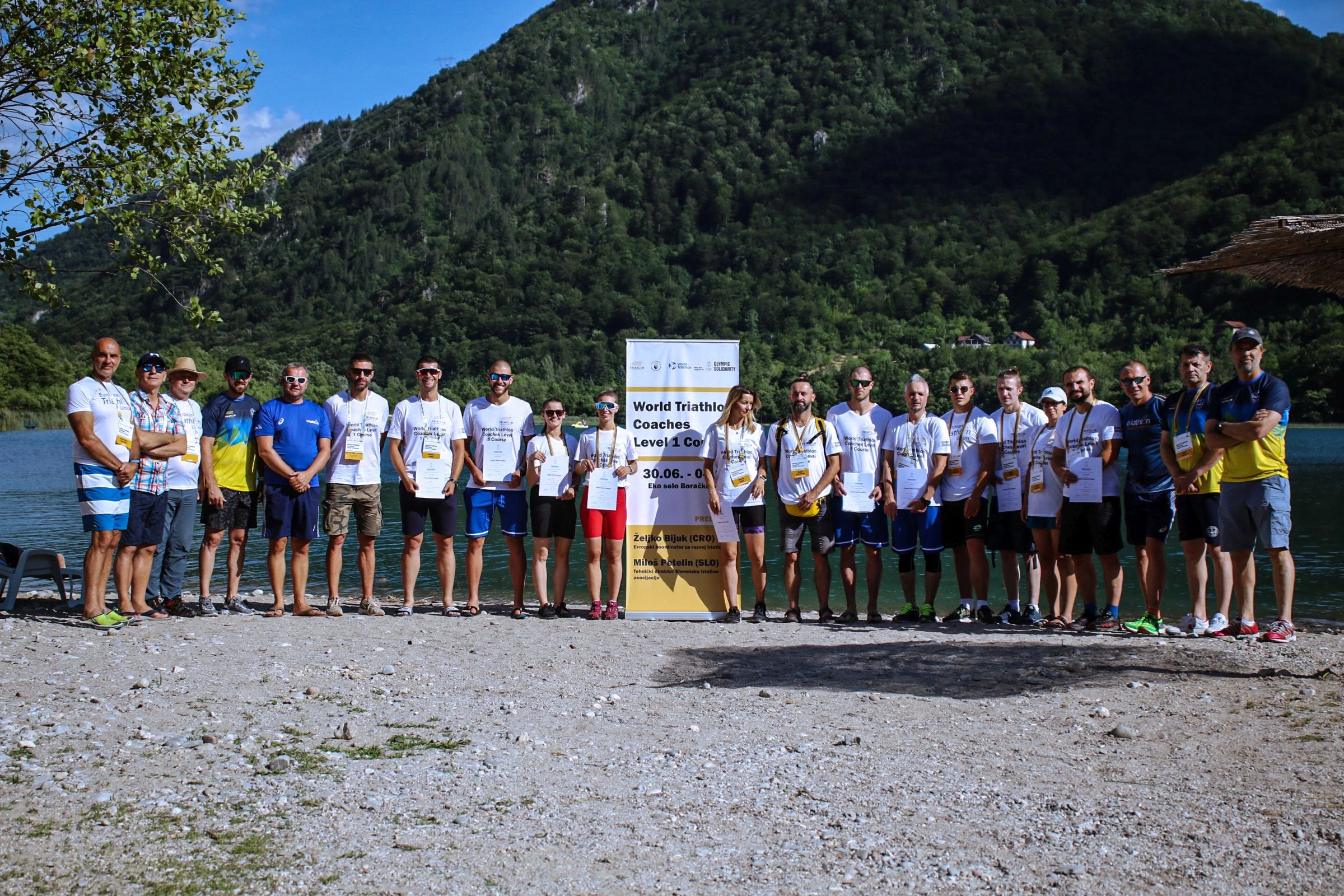 Seminar World Triathlon Coaches na Boračkom jezeru okupio triatlon sportaše iz cijele BiH