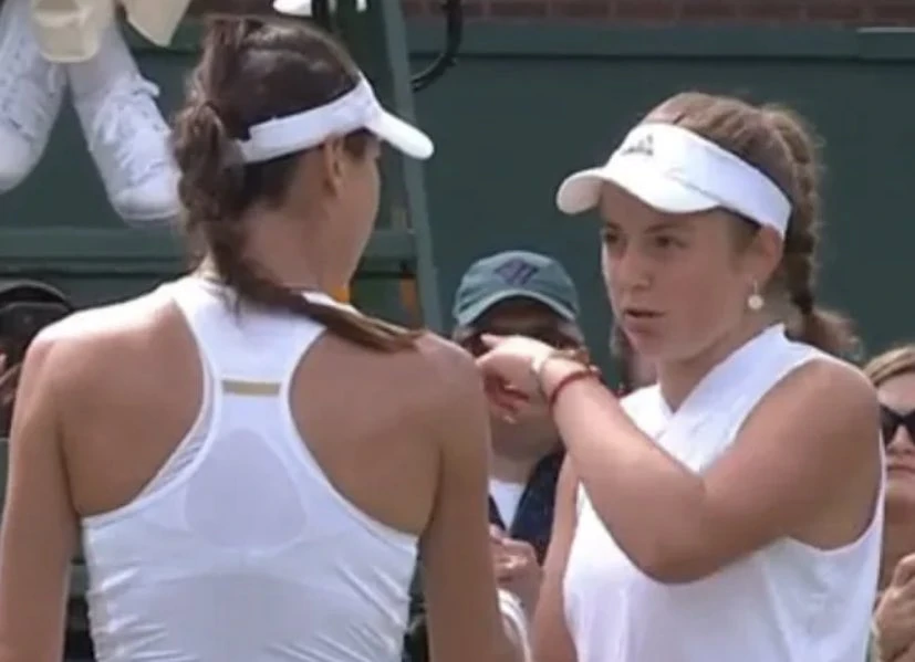 Ajla Tomljanović i Jelena Ostapenko se žestoko zakačaile na Wimbledonu