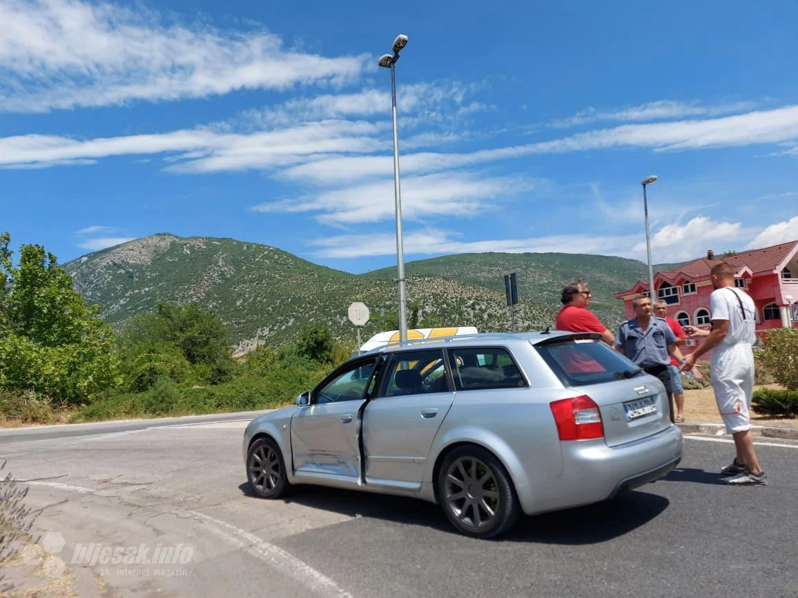 Sjeverni izlaz iz Mostara: Prometne gužve zbog sudara