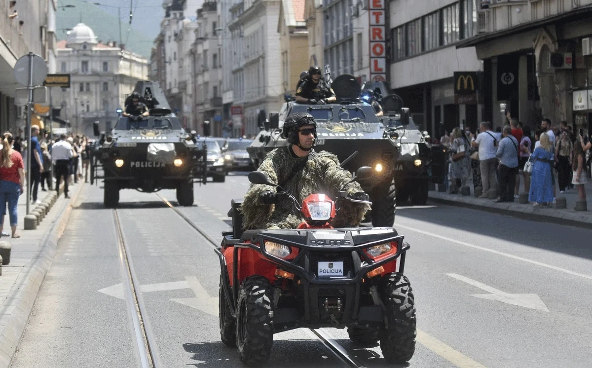 Pozdrav čuvarima javnog reda i mira - Obilježavanje Dana policije FBiH