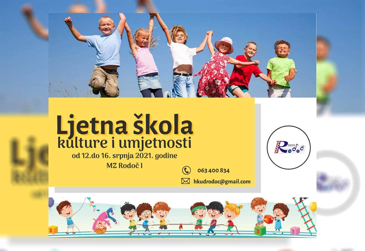 Zabavno i edukativno - Ljetna škola kulture i umjetnosti